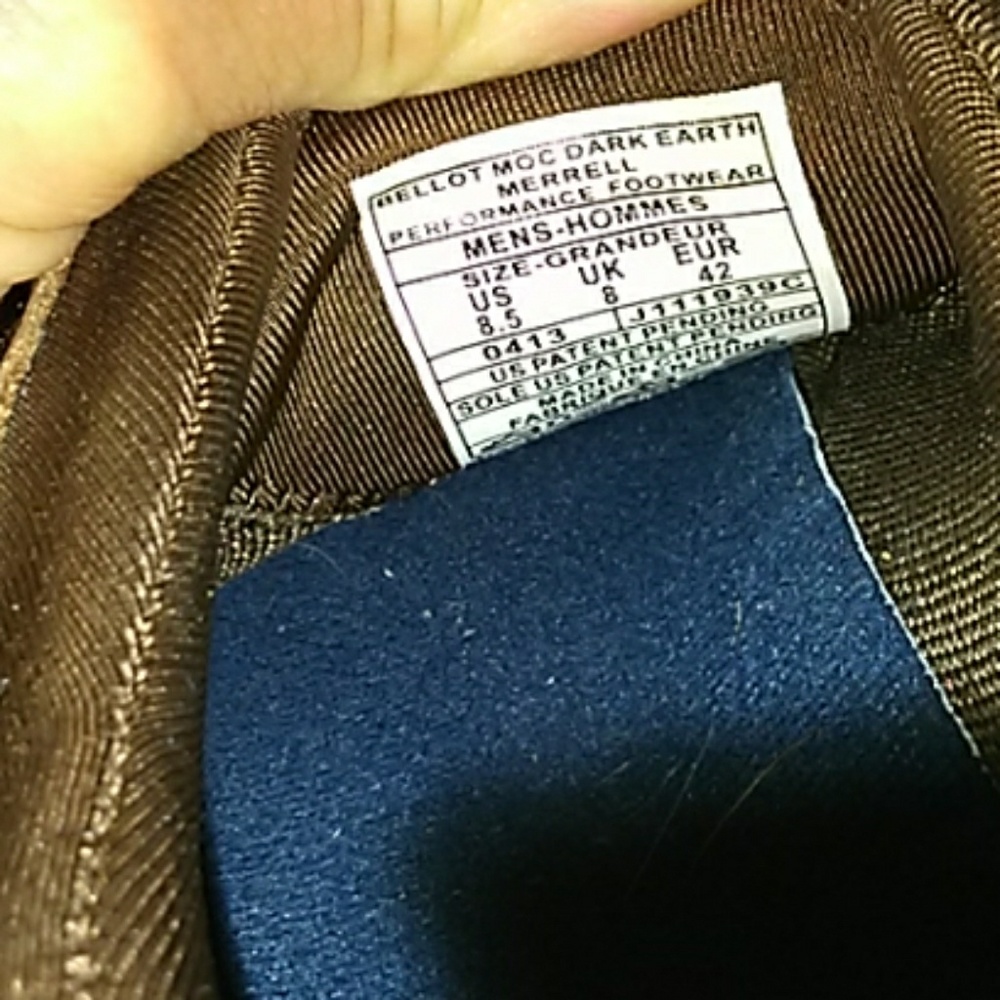 Mens Merrell all terrain stringless - Picture 6 of 8